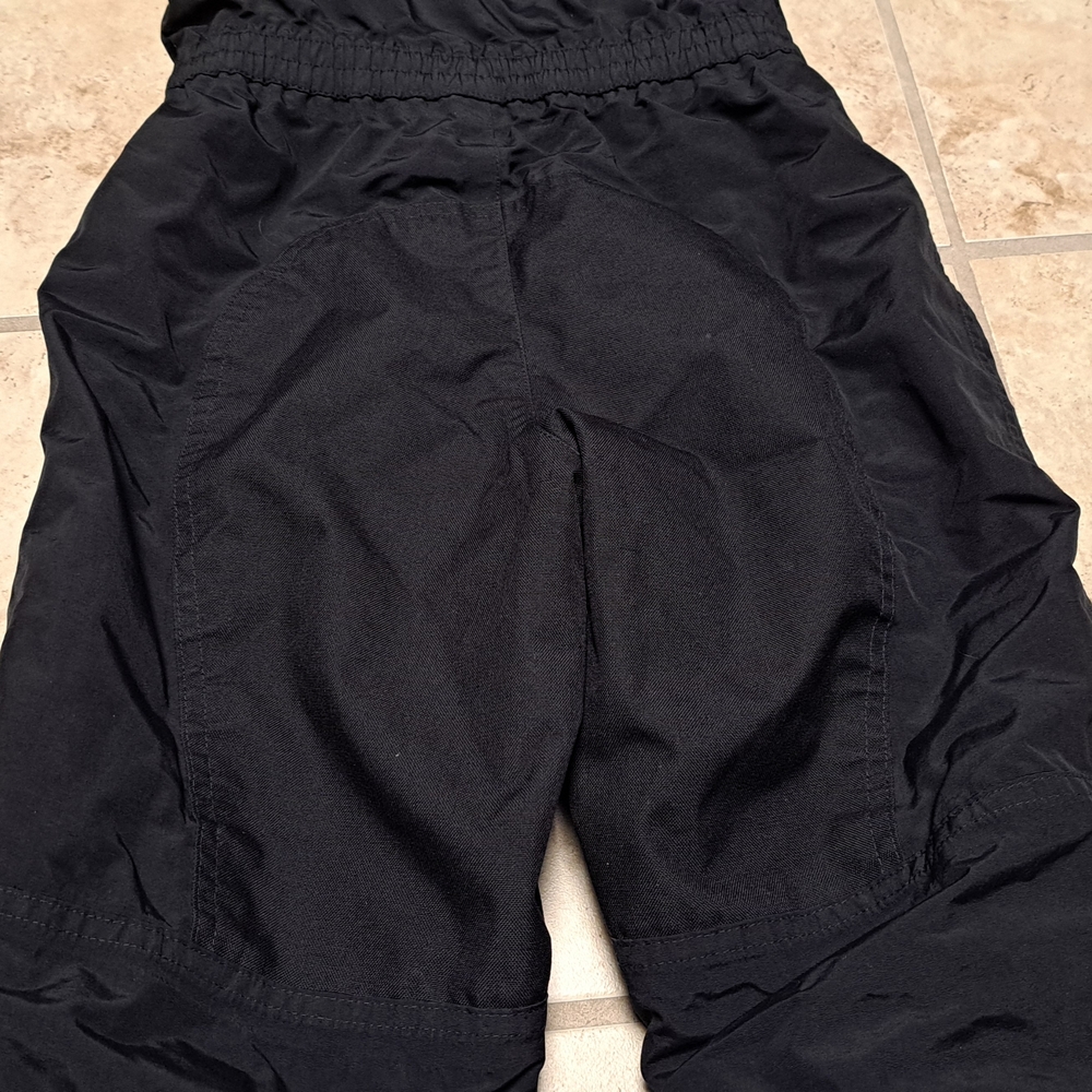 Lands' End Black Snow Bib Pants EUC Size 8 - Picture 6 of 16